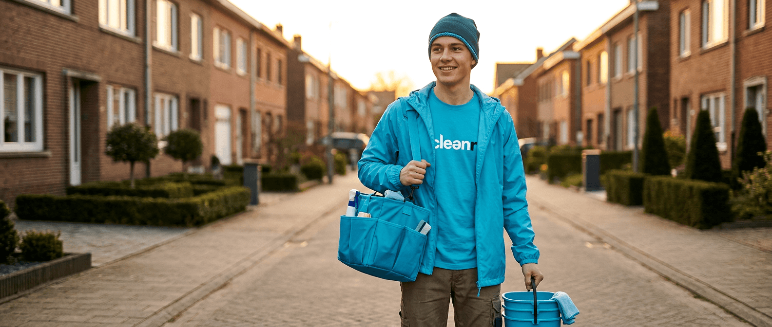 Jonge CleenR ondernemer